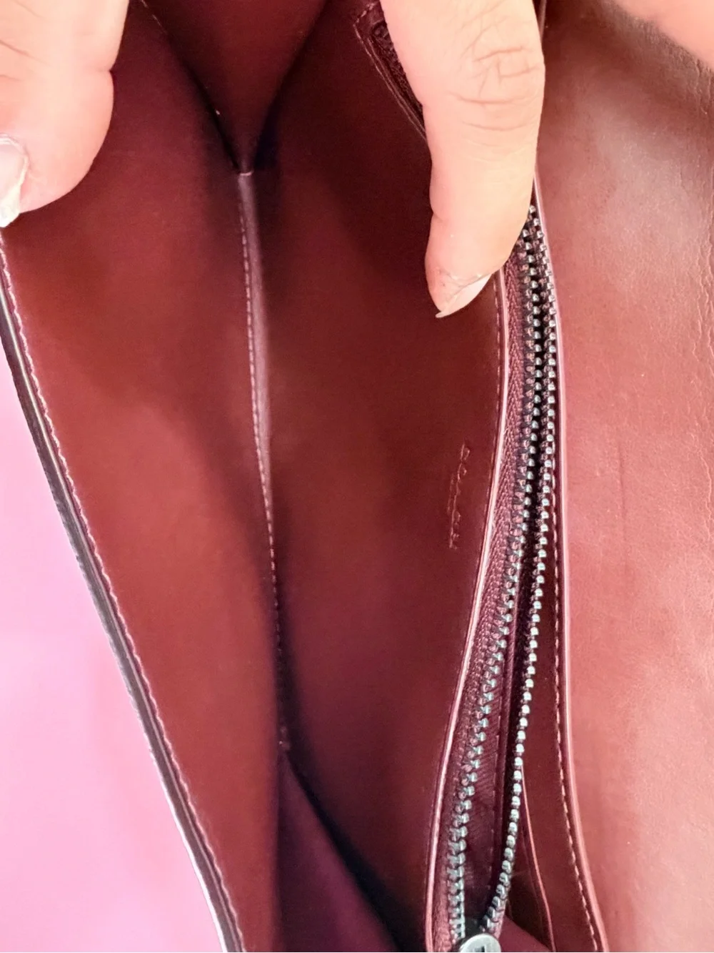 Coach Salmon/Pink Crossbody Bag